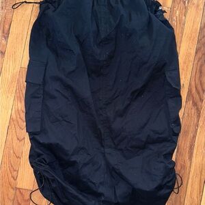 Ultra Flirt Charcoal Cargo Skirt